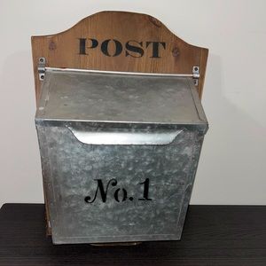 Vintage Hanging Mail Box Home Decor